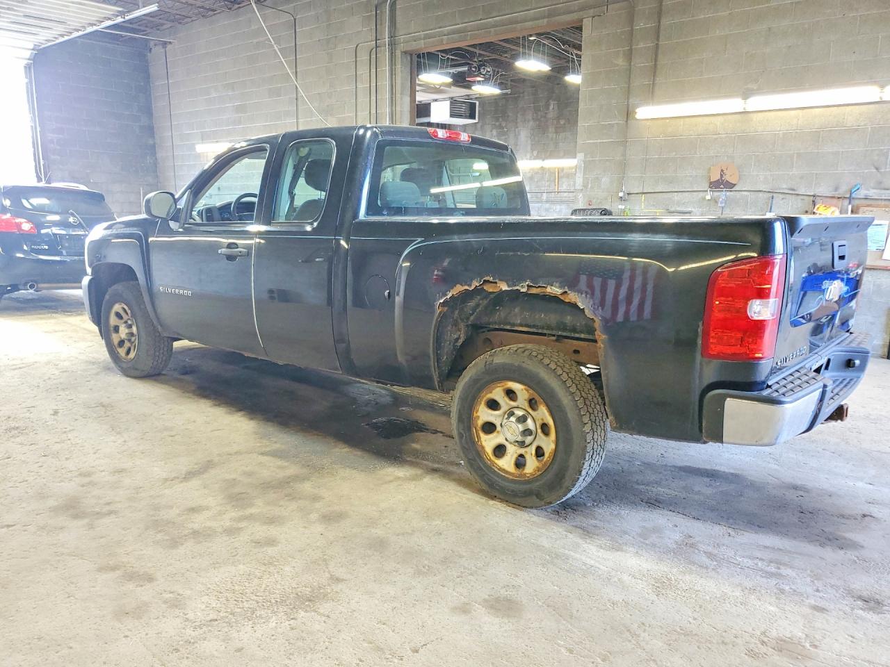 2011 Chevrolet Silverado C1500 Black vin: 1GCRCPEX3BZ267273