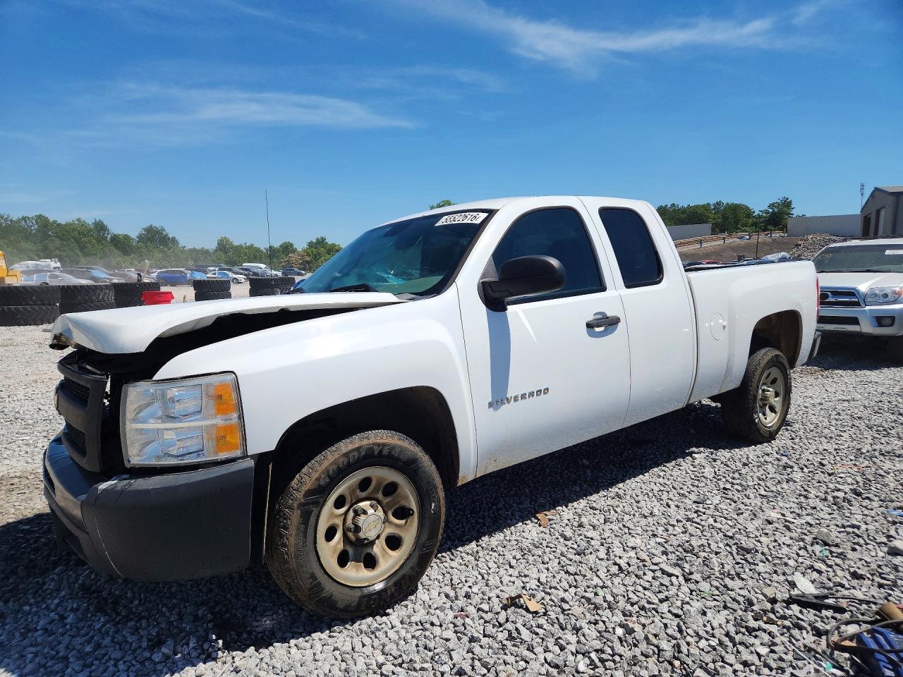 2012 Chevrolet Silverado C1500 Белый vin: 1GCRCPEX3CZ261328