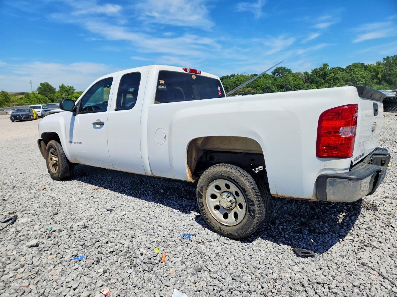 2012 Chevrolet Silverado C1500 White vin: 1GCRCPEX3CZ261328