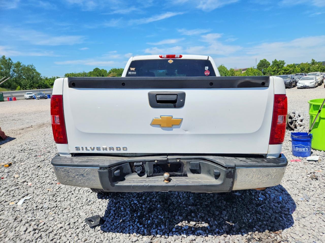 2012 Chevrolet Silverado C1500 White vin: 1GCRCPEX3CZ261328