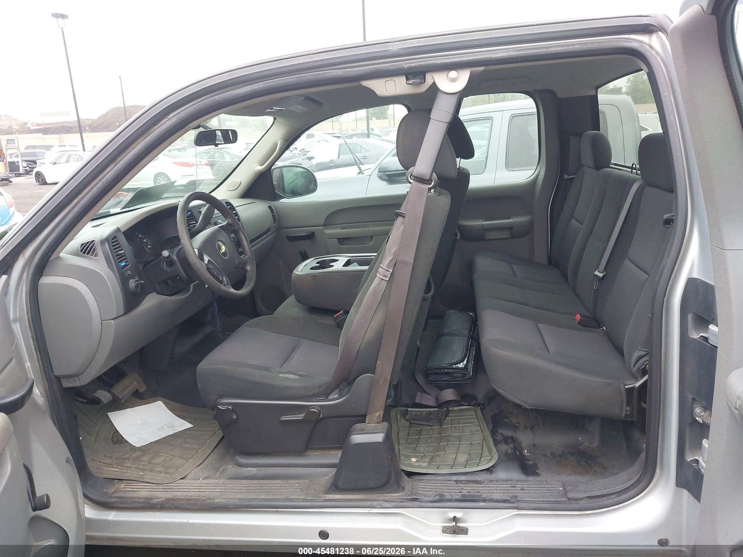 2012 Chevrolet Silverado 1500 Work Truck Silver vin: 1GCRCPEX3CZ326355