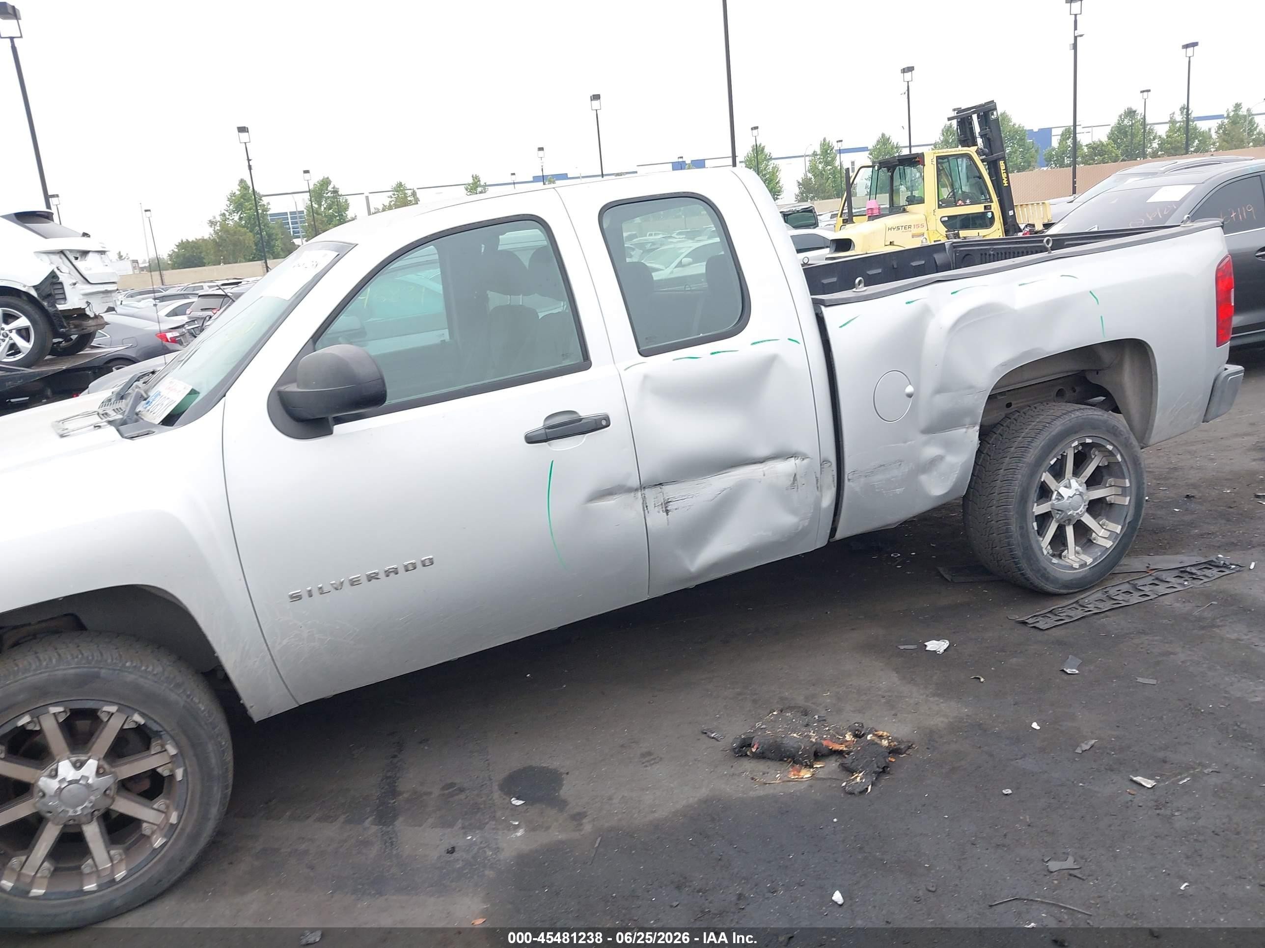 2012 Chevrolet Silverado 1500 Work Truck Silver vin: 1GCRCPEX3CZ326355