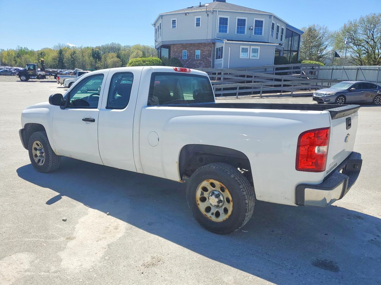 2011 Chevrolet Silverado C1500 White vin: 1GCRCPEX5BZ430330