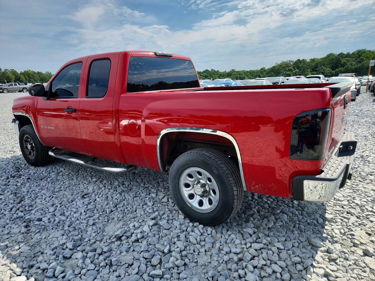 2012 Chevrolet Silverado C1500 Red vin: 1GCRCPEX5CZ152577