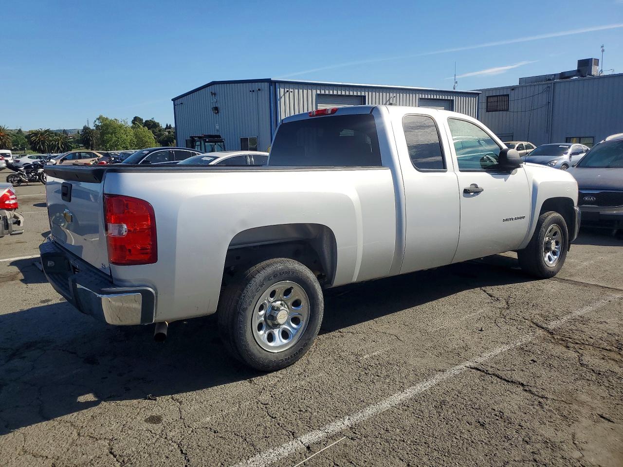 2012 Chevrolet Silverado C1500 Silver vin: 1GCRCPEX7CZ226114