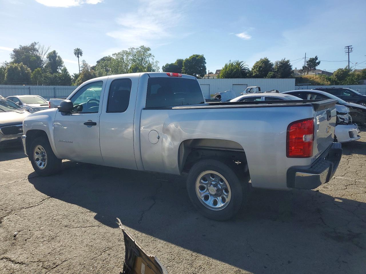 2012 Chevrolet Silverado C1500 Silver vin: 1GCRCPEX7CZ226114