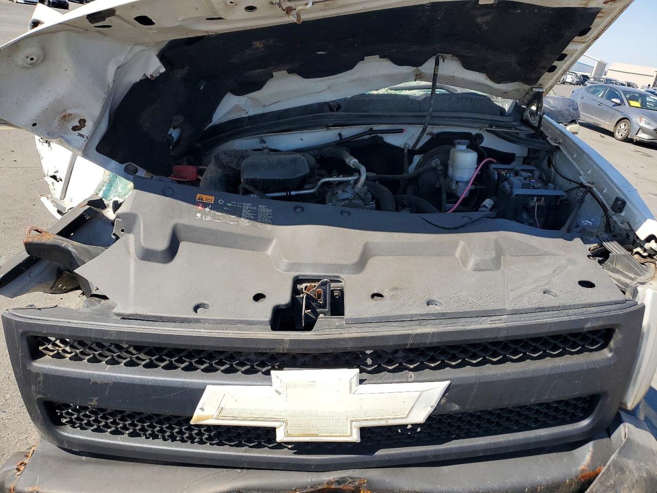 2011 Chevrolet Silverado C1500 White vin: 1GCRCPEX8BZ388137