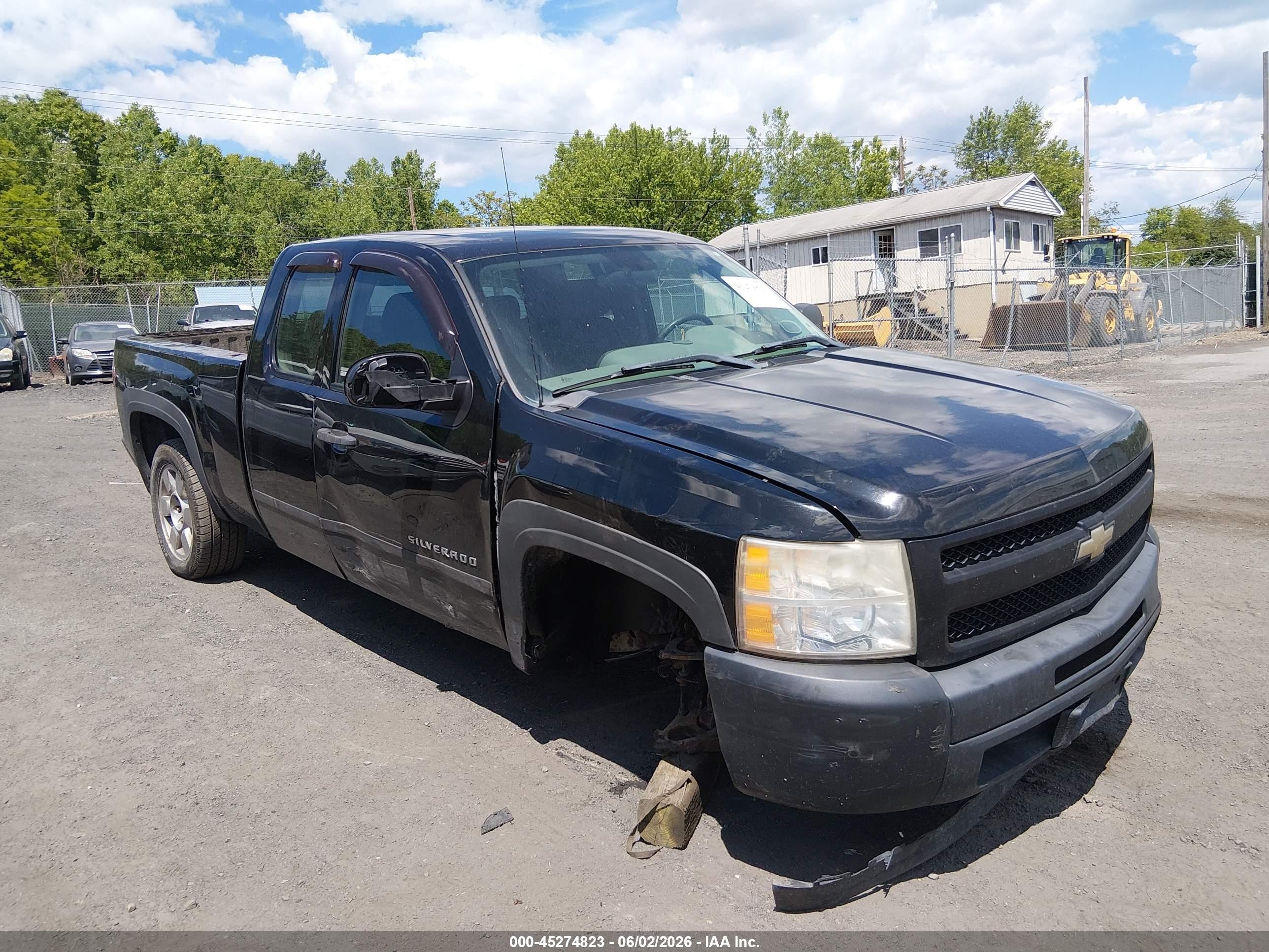 2011 Chevrolet Silverado 1500 Work Truck Black vin: 1GCRCPEX9BZ307646