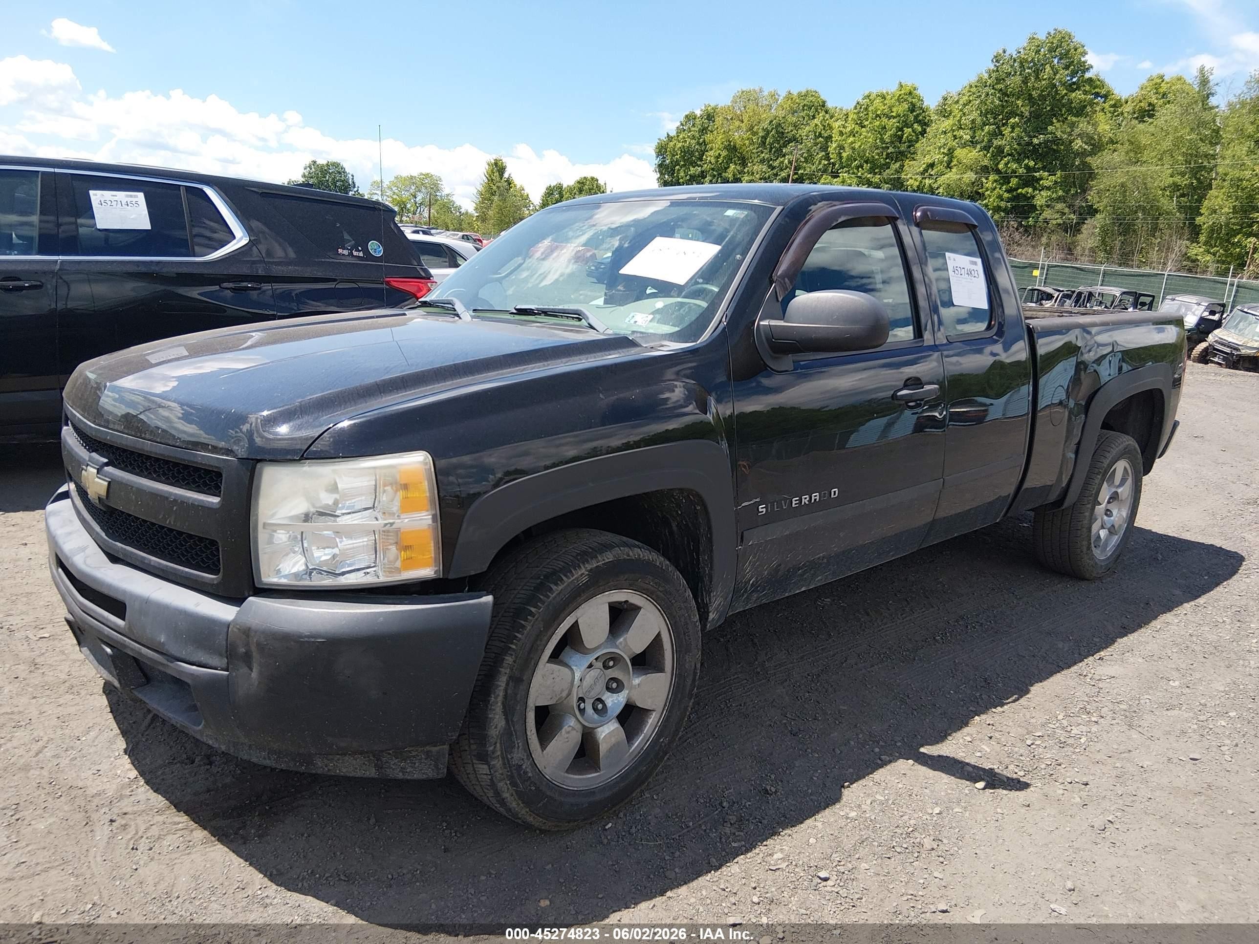 2011 Chevrolet Silverado 1500 Work Truck Black vin: 1GCRCPEX9BZ307646