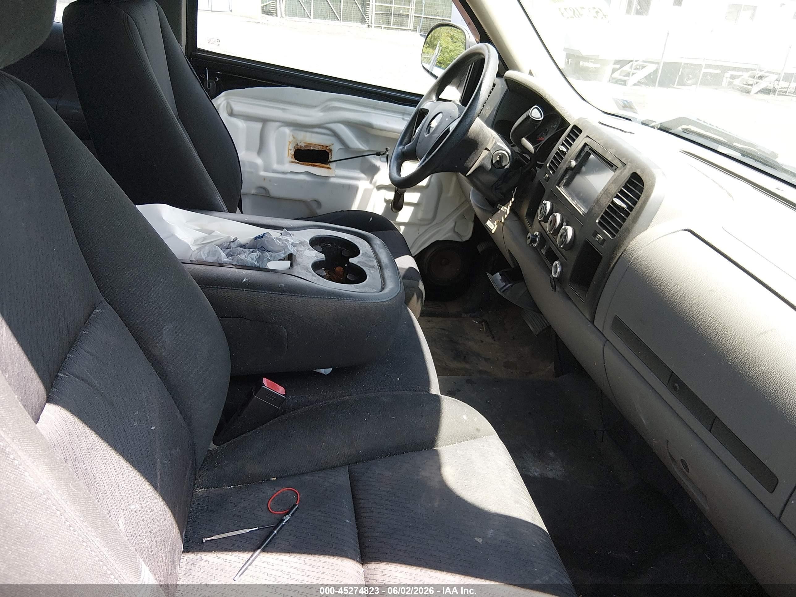 2011 Chevrolet Silverado 1500 Work Truck Black vin: 1GCRCPEX9BZ307646