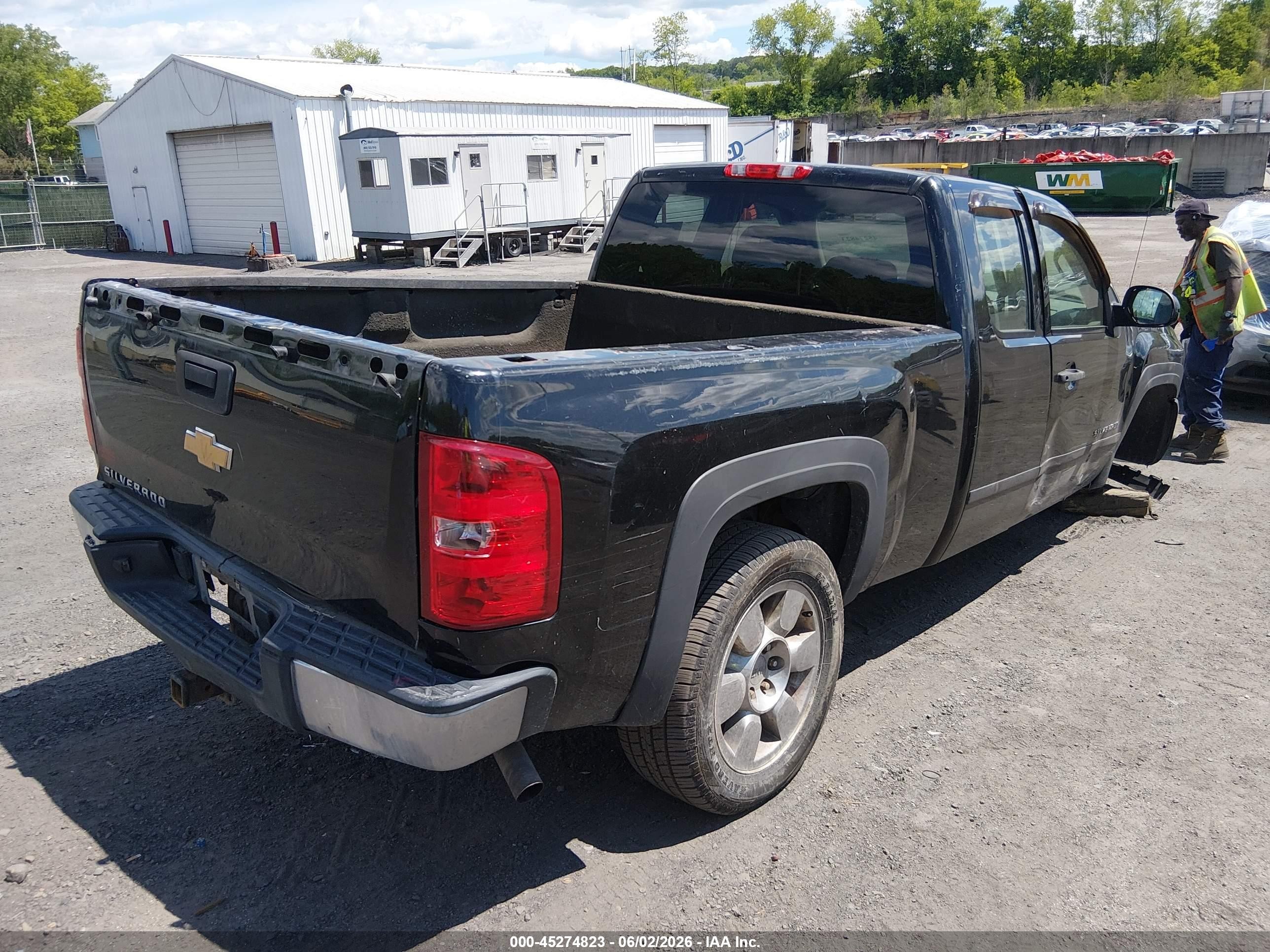 2011 Chevrolet Silverado 1500 Work Truck Black vin: 1GCRCPEX9BZ307646