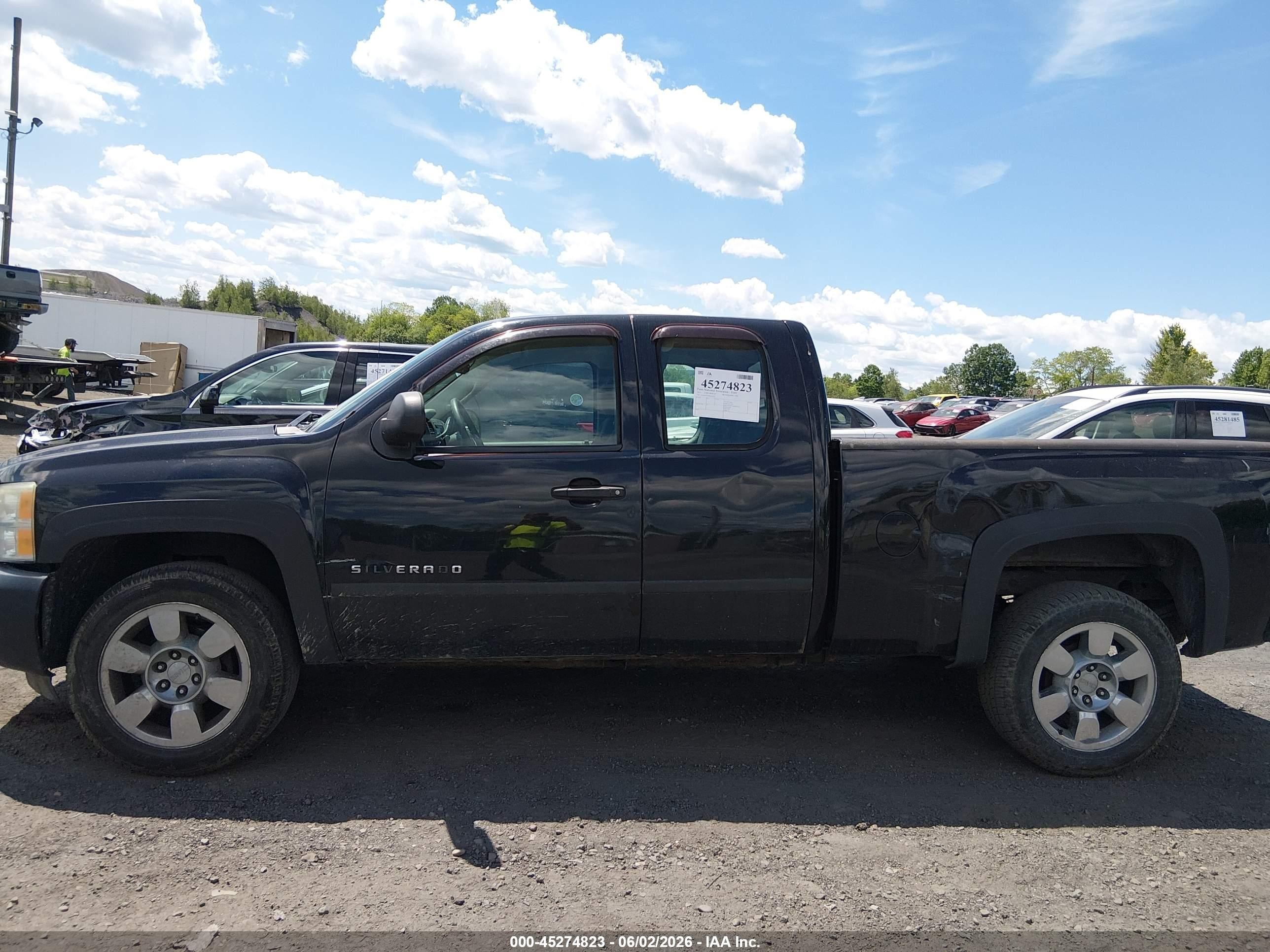 2011 Chevrolet Silverado 1500 Work Truck Black vin: 1GCRCPEX9BZ307646