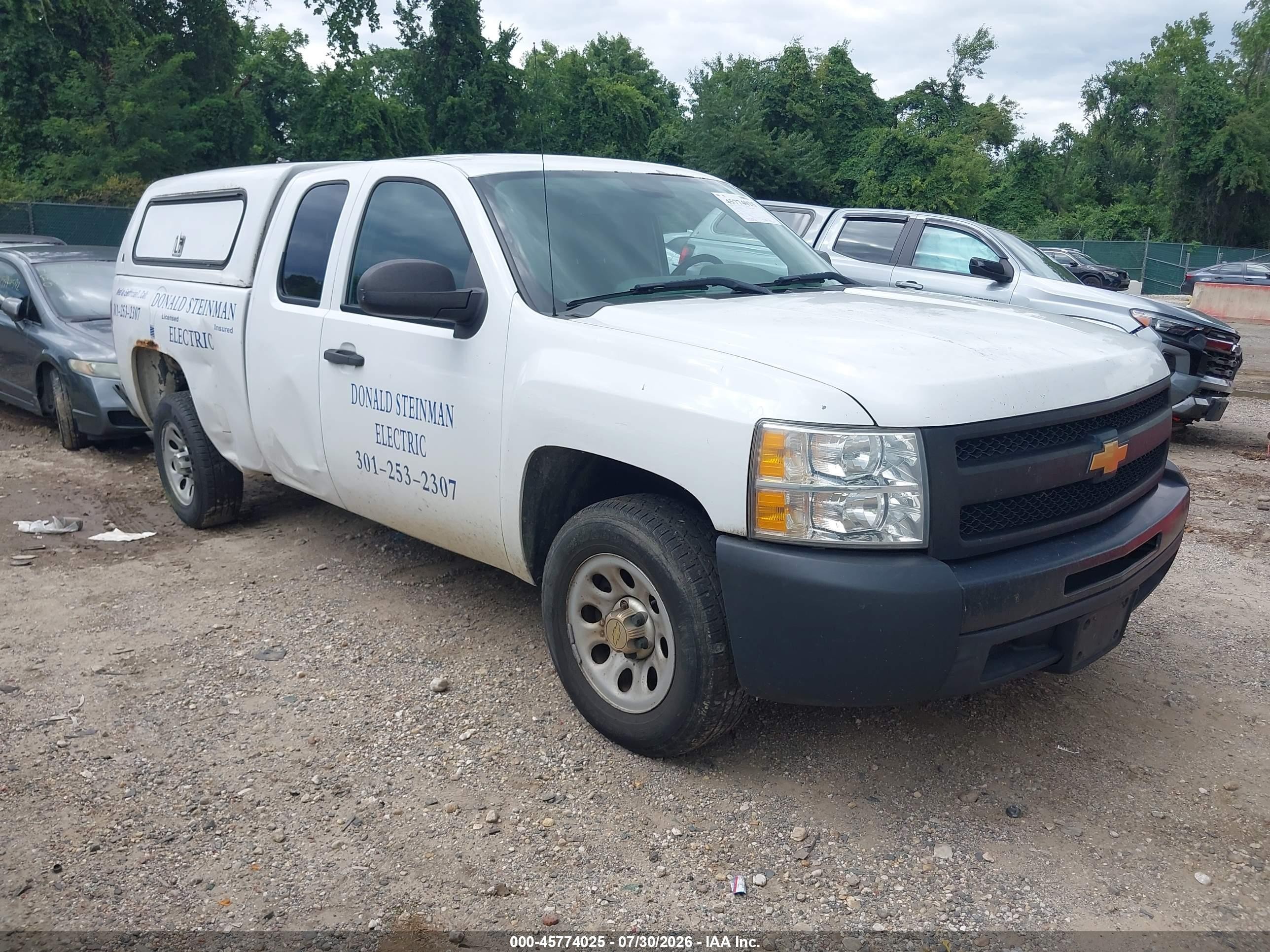 2012 Chevrolet Silverado 1500 Work Truck White vin: 1GCRCPEXXCZ341659