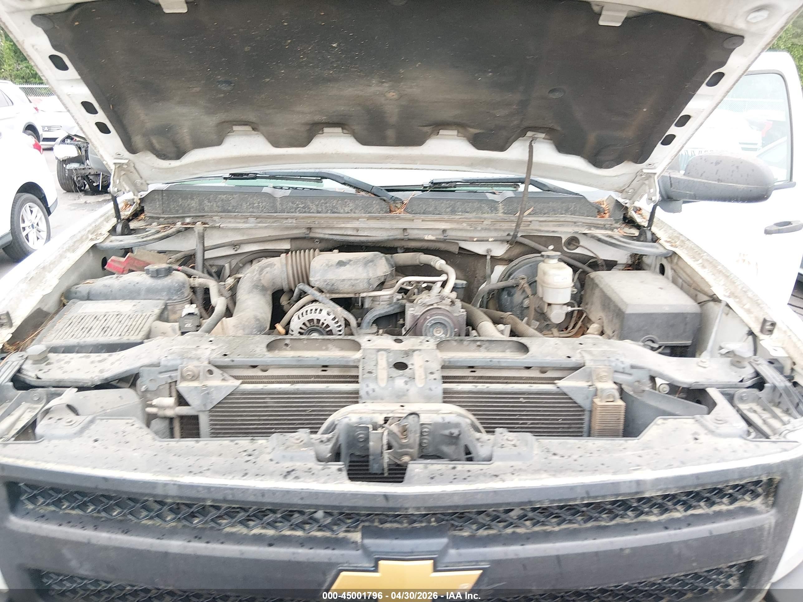 2013 Chevrolet Silverado 1500 Work Truck White vin: 1GCRCPEXXDZ147344