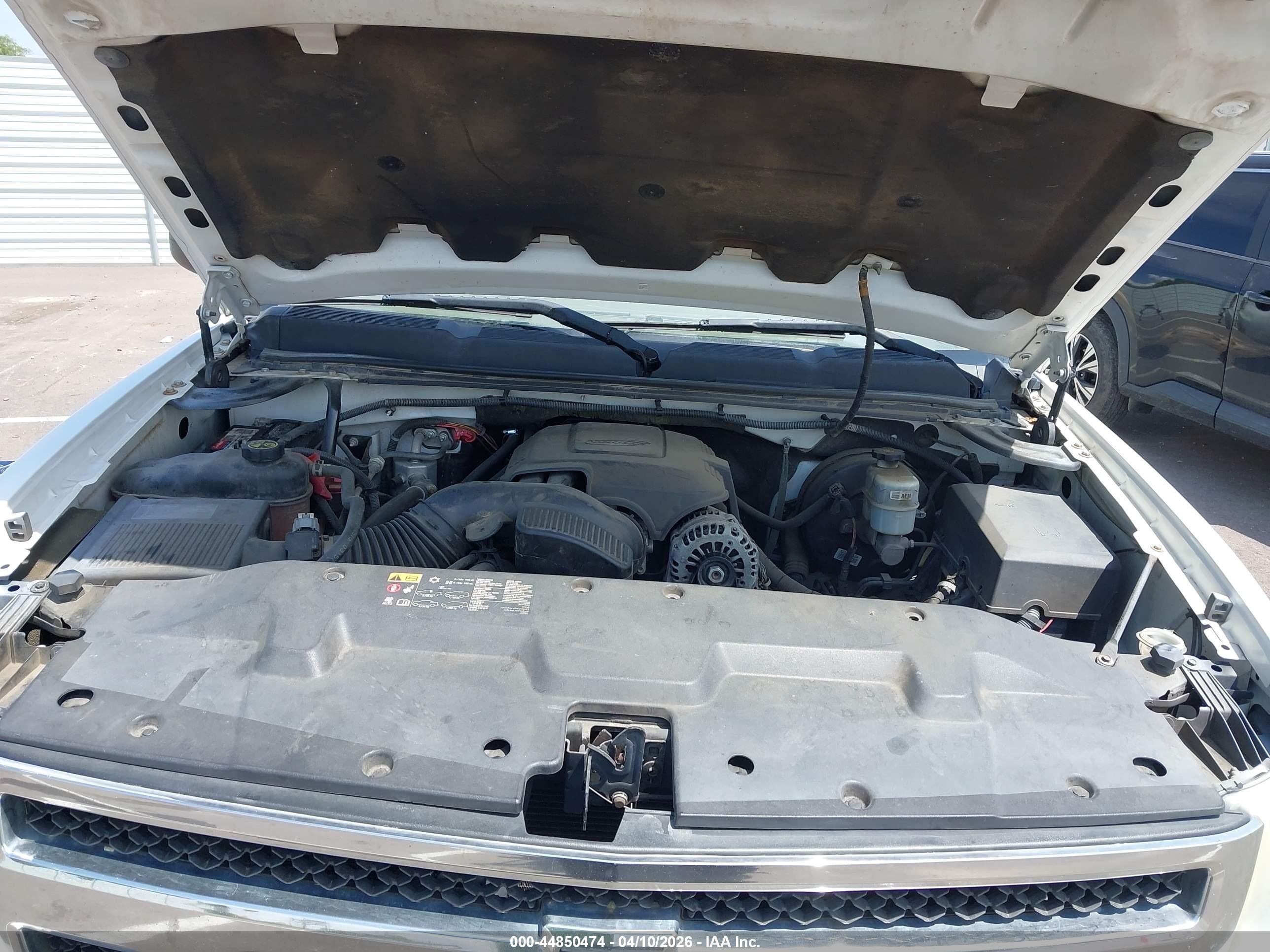 2013 Chevrolet Silverado 1500 Ls White vin: 1GCRCREA2DZ320779