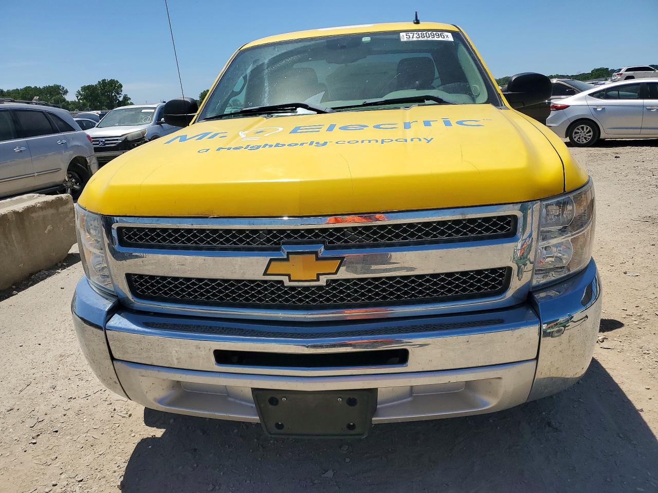 2012 Chevrolet Silverado C1500 Ls Yellow vin: 1GCRCREA4CZ225932