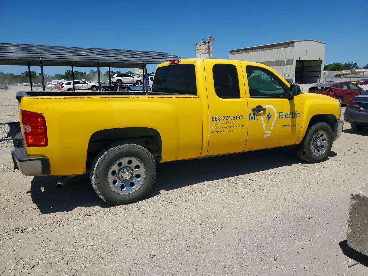 2012 Chevrolet Silverado C1500 Ls Yellow vin: 1GCRCREA4CZ225932