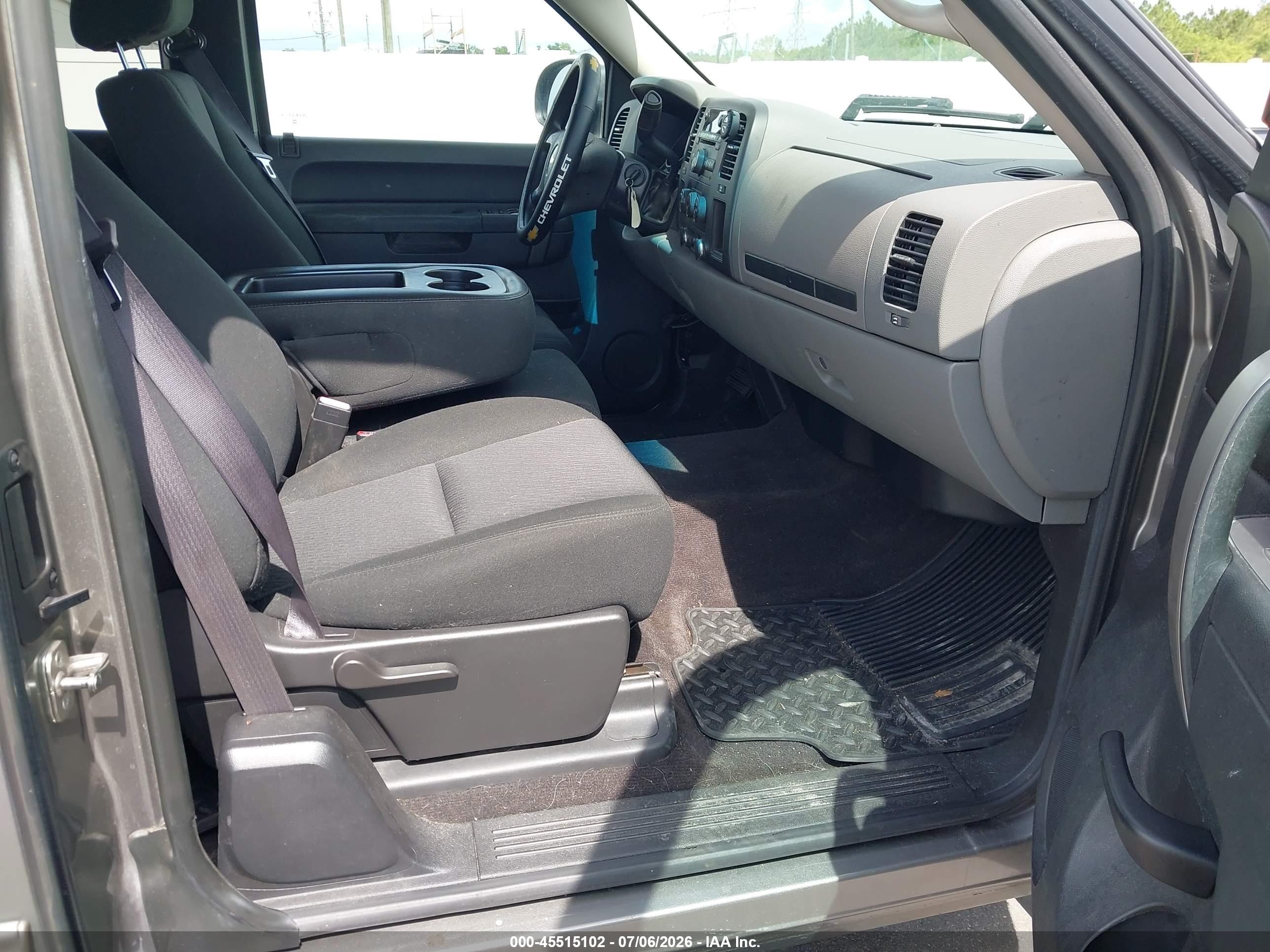 2012 Chevrolet Silverado 1500 Ls Silver vin: 1GCRCREA4CZ336948