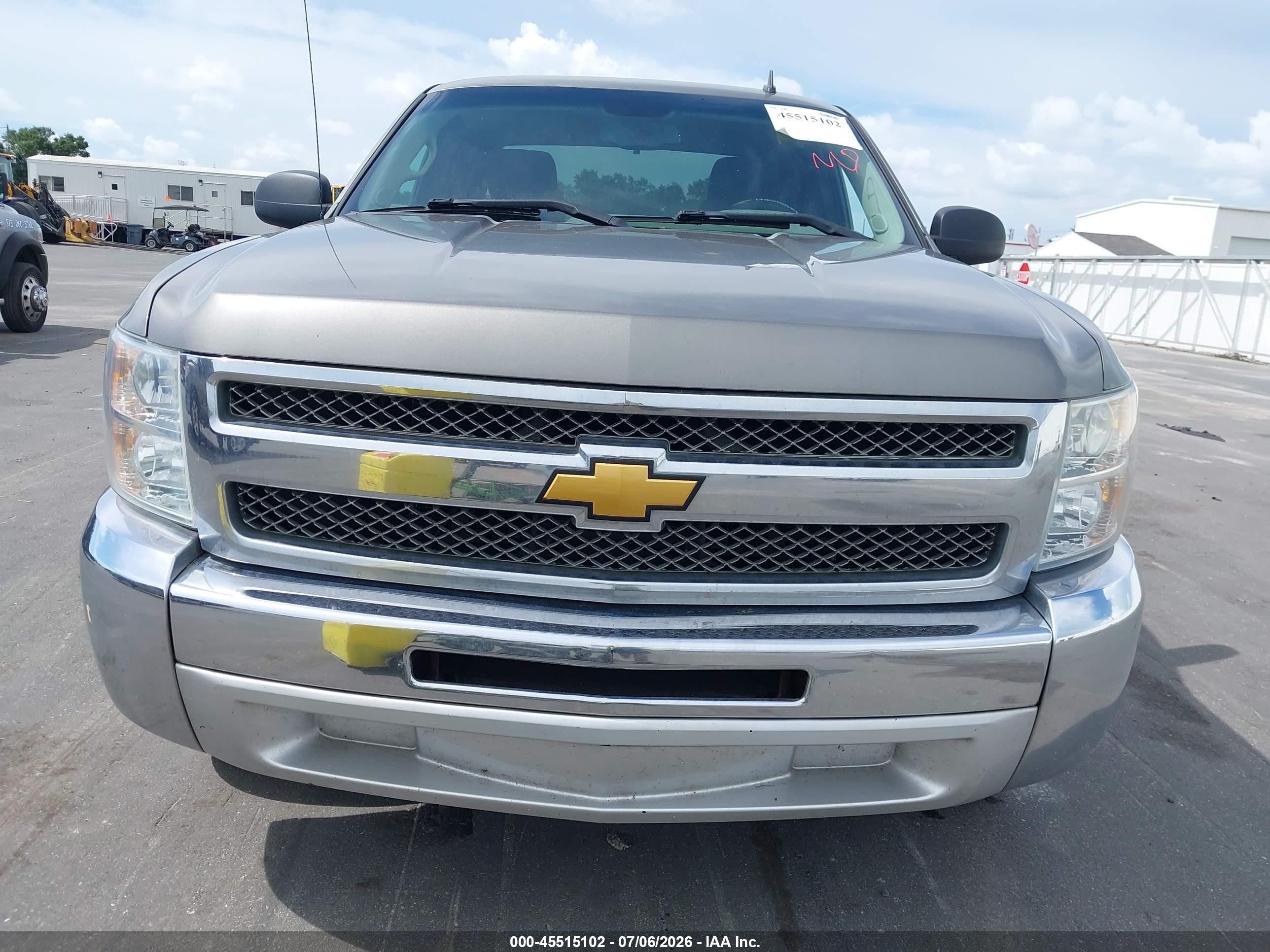 2012 Chevrolet Silverado 1500 Ls Silver vin: 1GCRCREA4CZ336948