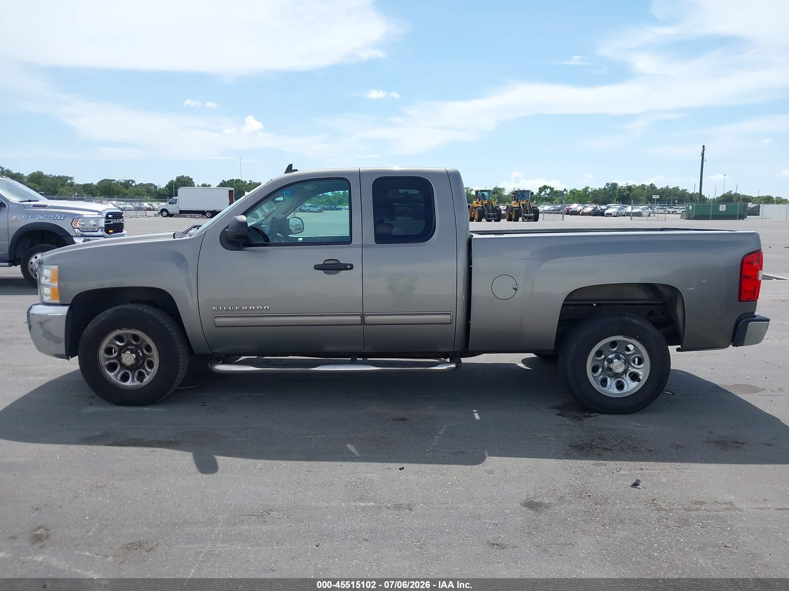 2012 Chevrolet Silverado 1500 Ls Silver vin: 1GCRCREA4CZ336948