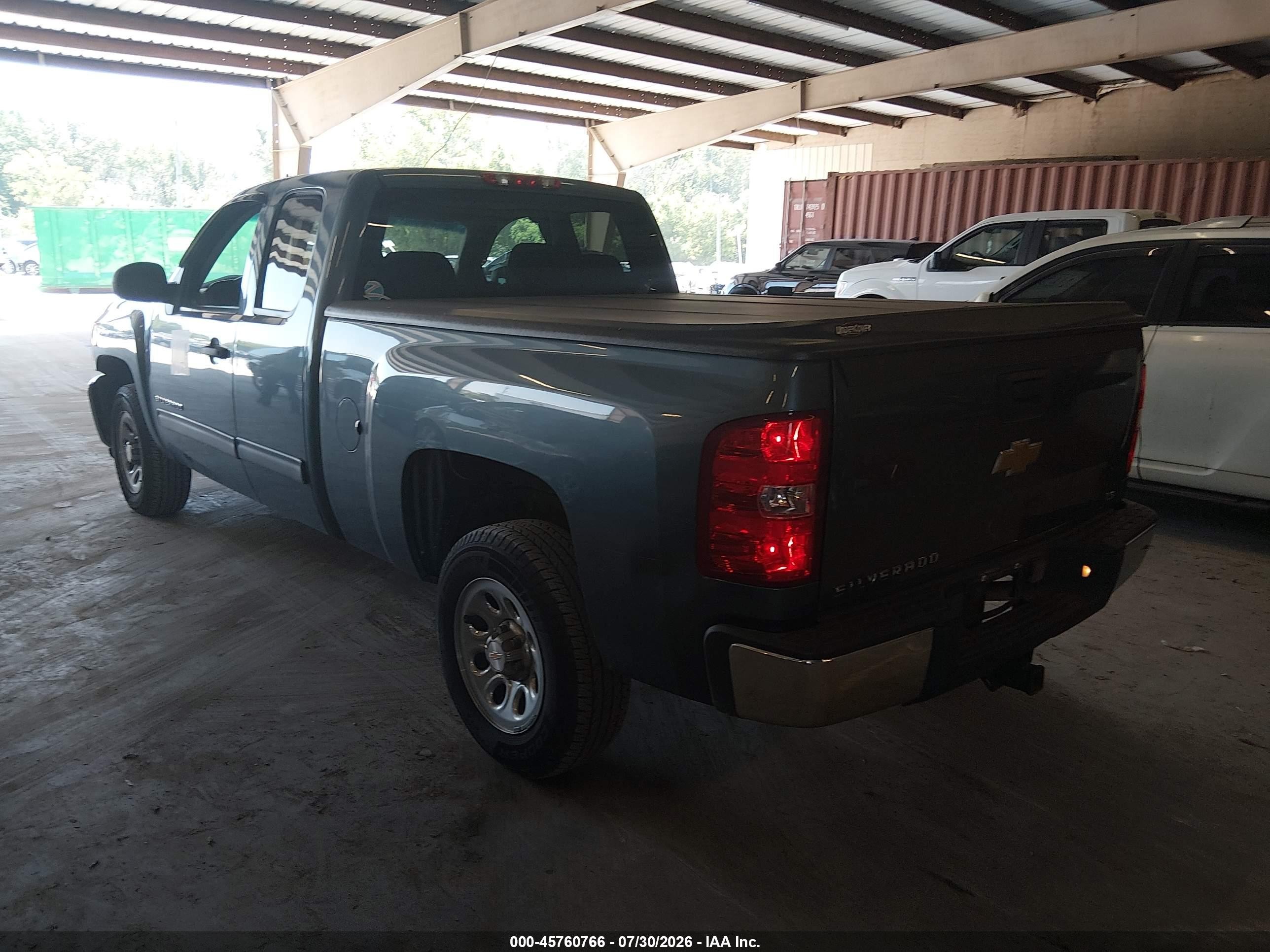 2013 Chevrolet Silverado 1500 Ls Blue vin: 1GCRCREA4DZ169802