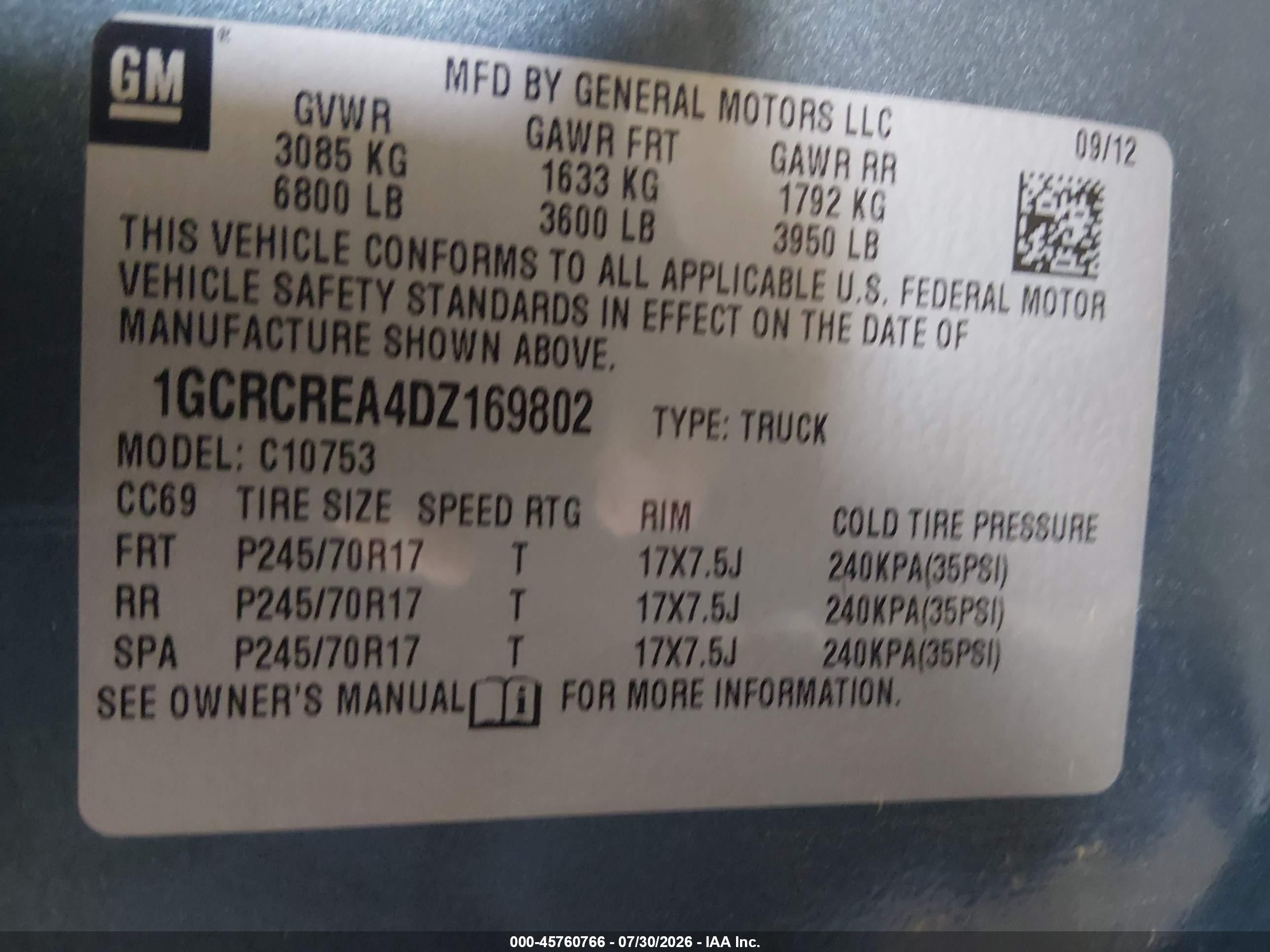 2013 Chevrolet Silverado 1500 Ls Blue vin: 1GCRCREA4DZ169802