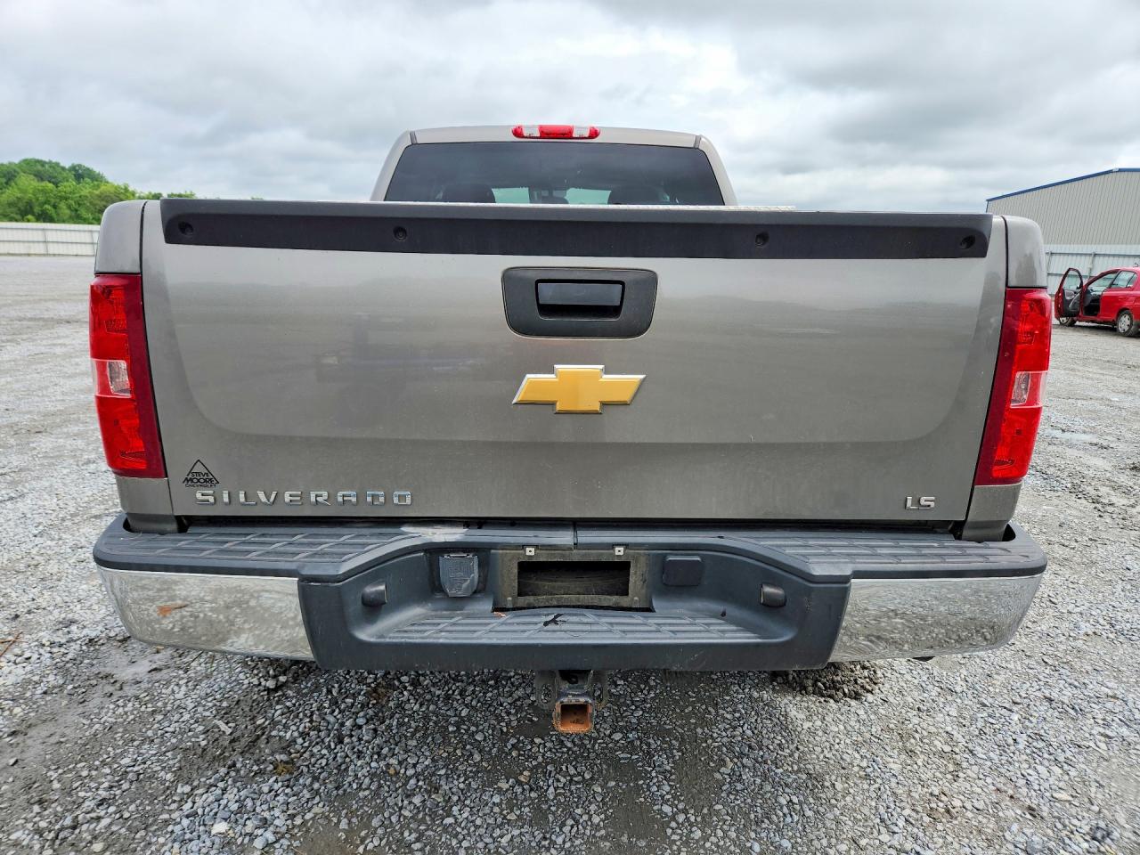 2013 Chevrolet Silverado C1500 Ls Silver vin: 1GCRCREA5DZ211880