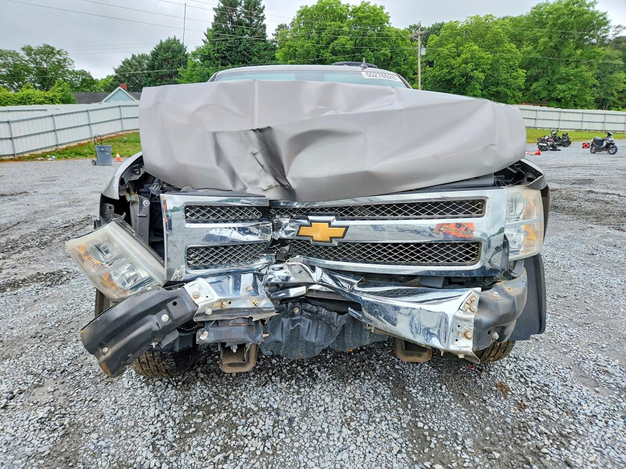 2013 Chevrolet Silverado C1500 Ls Silver vin: 1GCRCREA5DZ211880