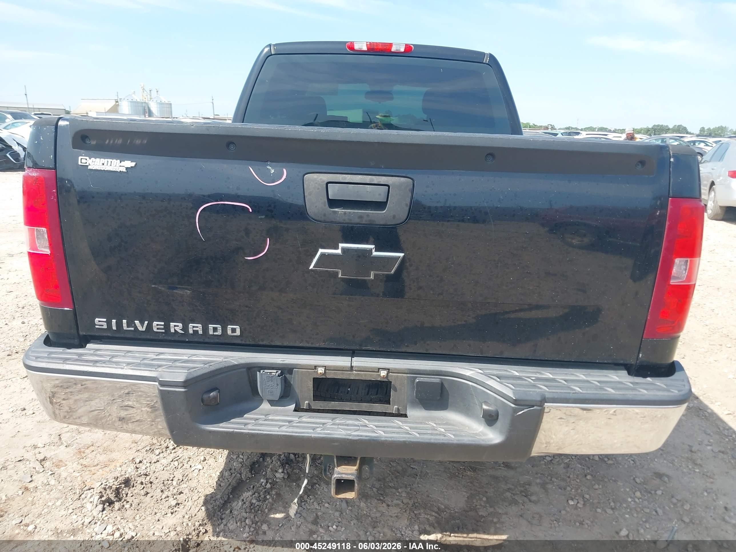 2012 Chevrolet Silverado 1500 Ls Черный vin: 1GCRCREA6CZ347952