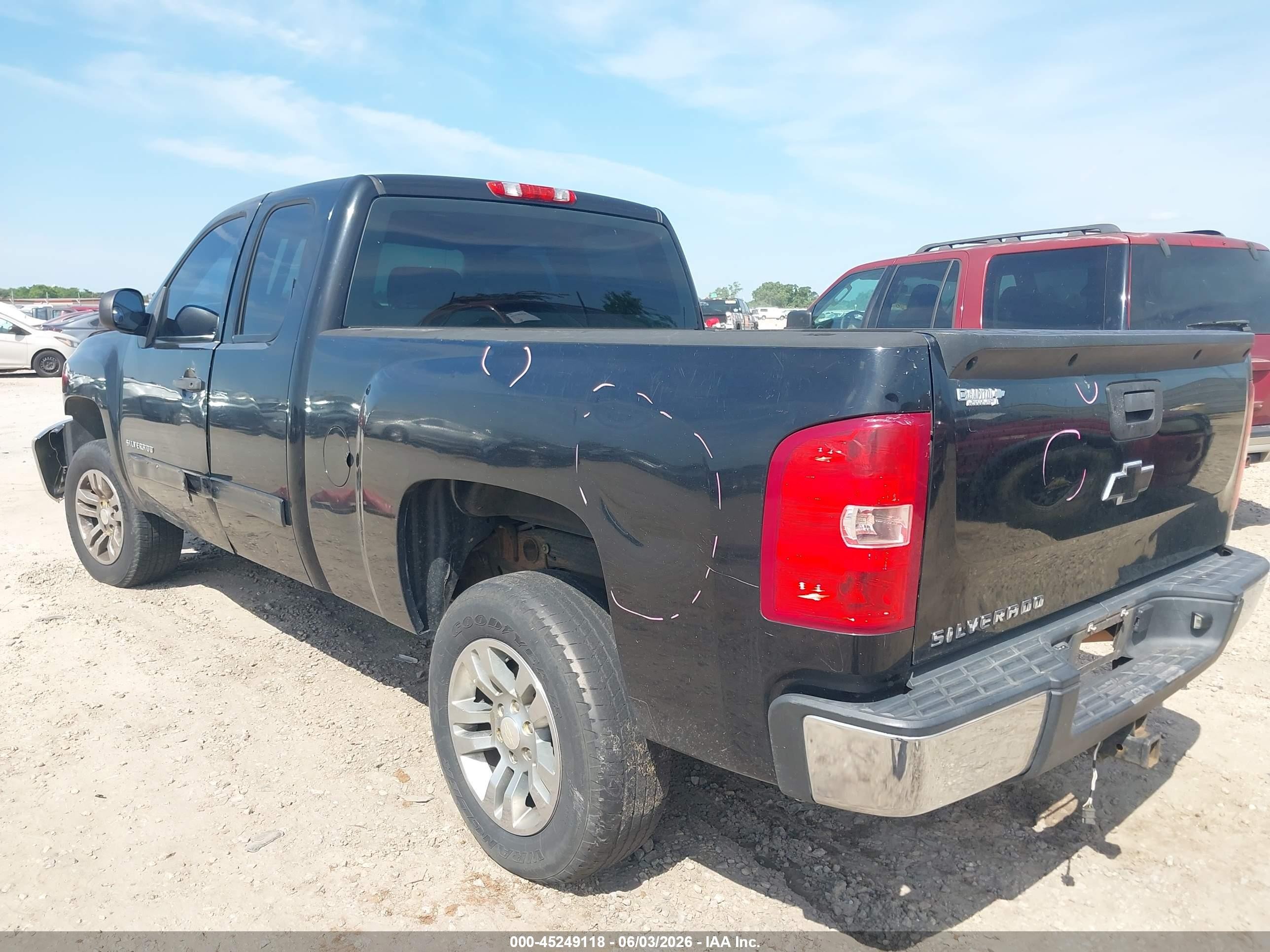 2012 Chevrolet Silverado 1500 Ls Черный vin: 1GCRCREA6CZ347952