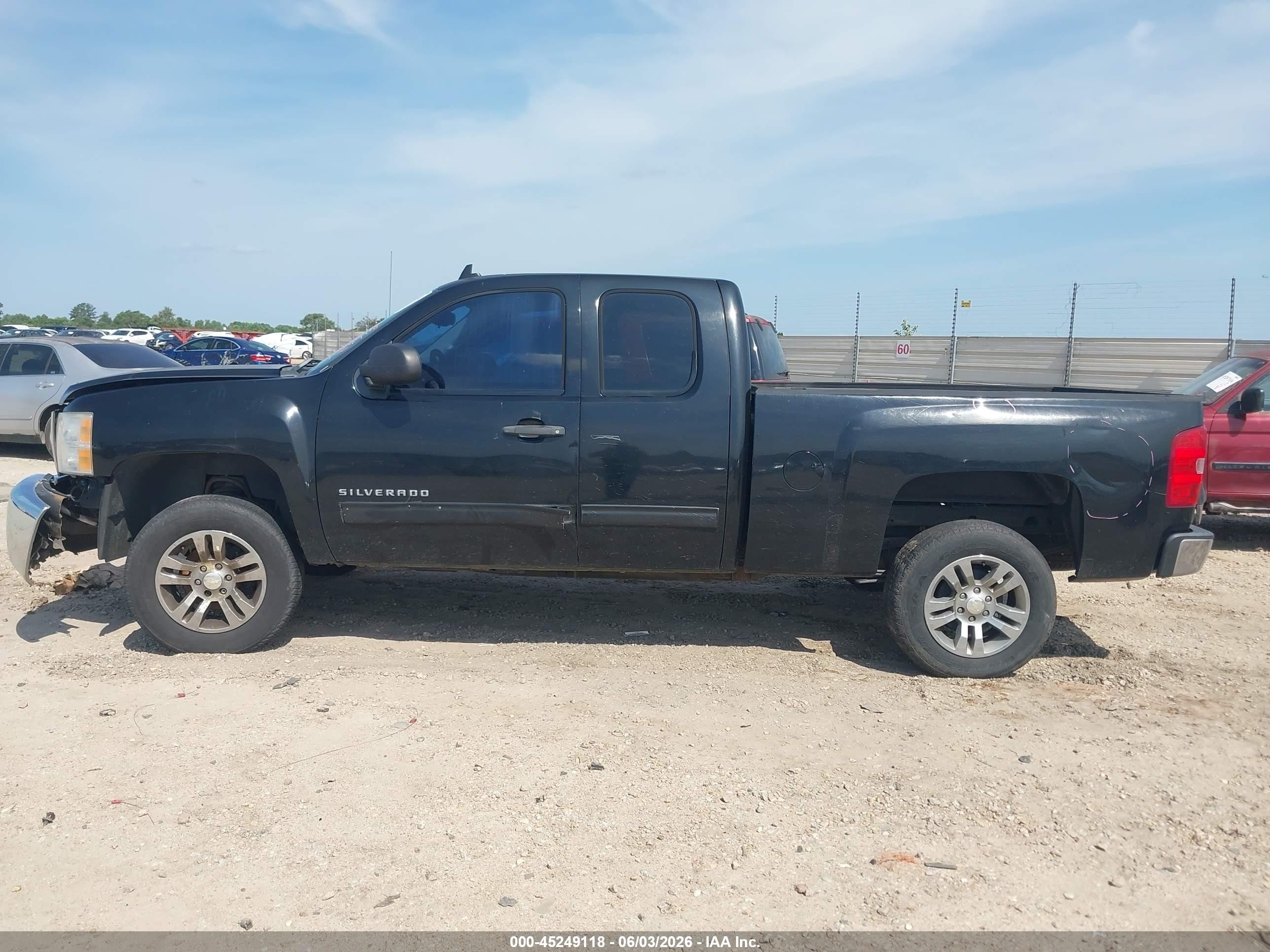 2012 Chevrolet Silverado 1500 Ls Черный vin: 1GCRCREA6CZ347952