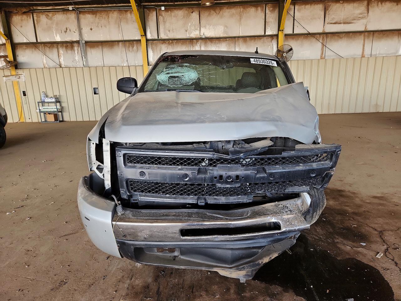 2011 Chevrolet Silverado C1500 Ls Silver vin: 1GCRCREA7BZ125287