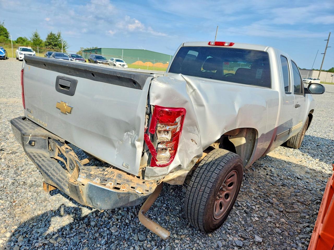2011 Chevrolet Silverado C1500 Ls Silver vin: 1GCRCREA7BZ399279