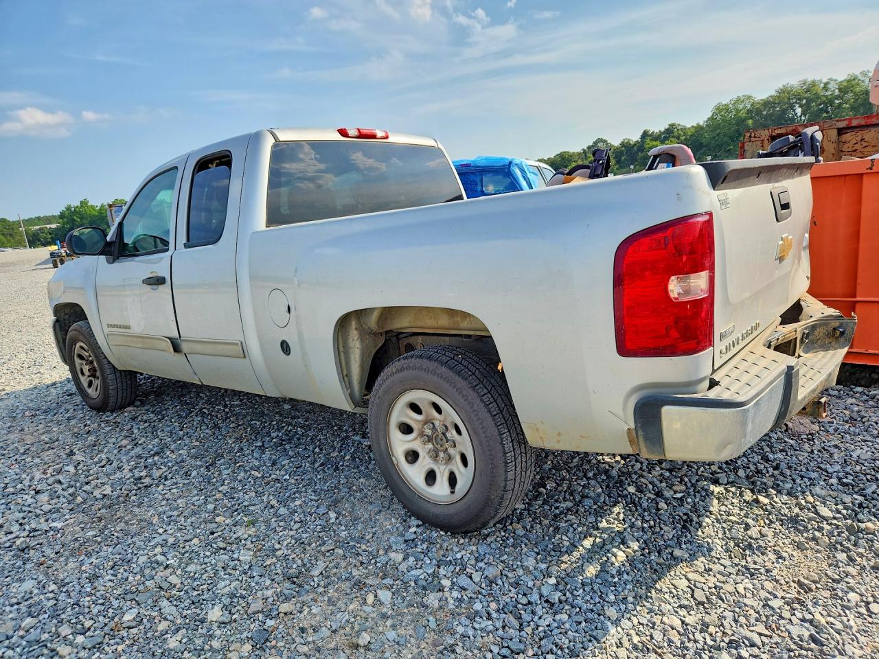 2011 Chevrolet Silverado C1500 Ls Silver vin: 1GCRCREA7BZ399279