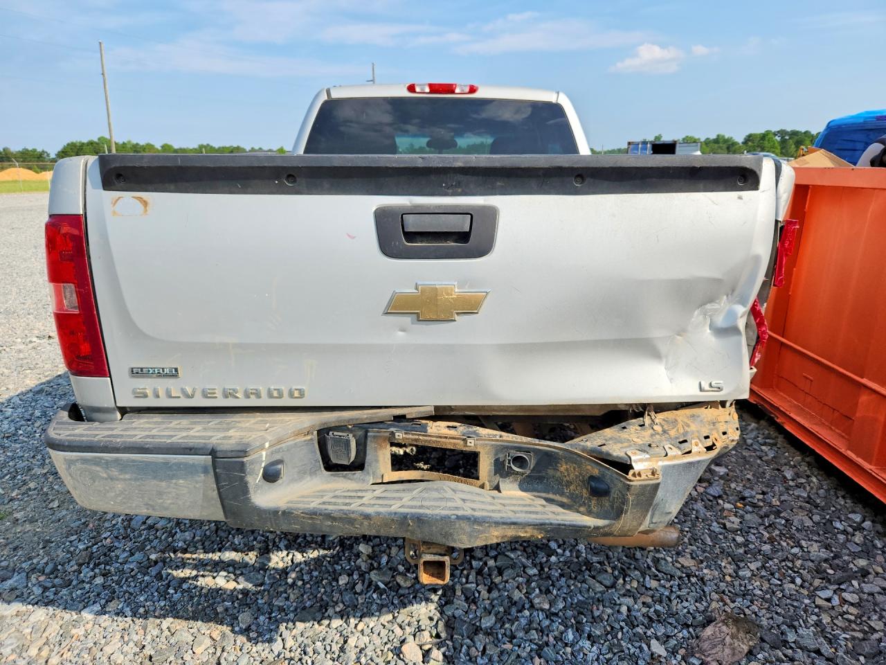 2011 Chevrolet Silverado C1500 Ls Silver vin: 1GCRCREA7BZ399279