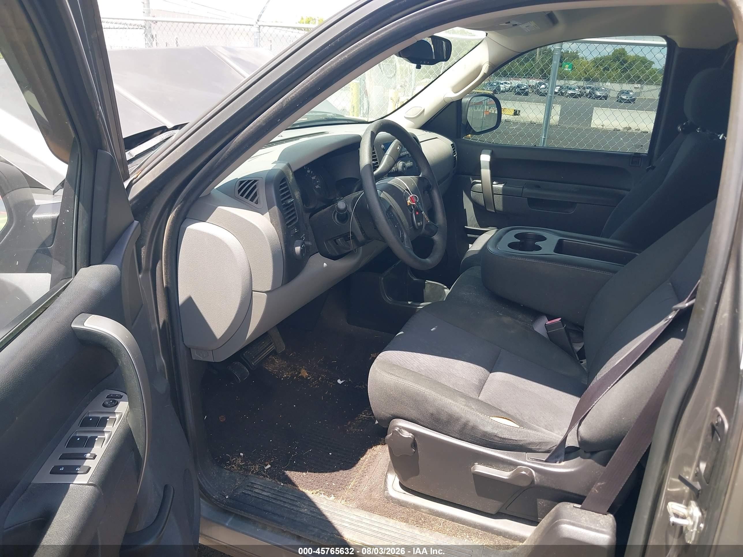 2012 Chevrolet Silverado 1500 Ls Silver vin: 1GCRCREA7CZ291827