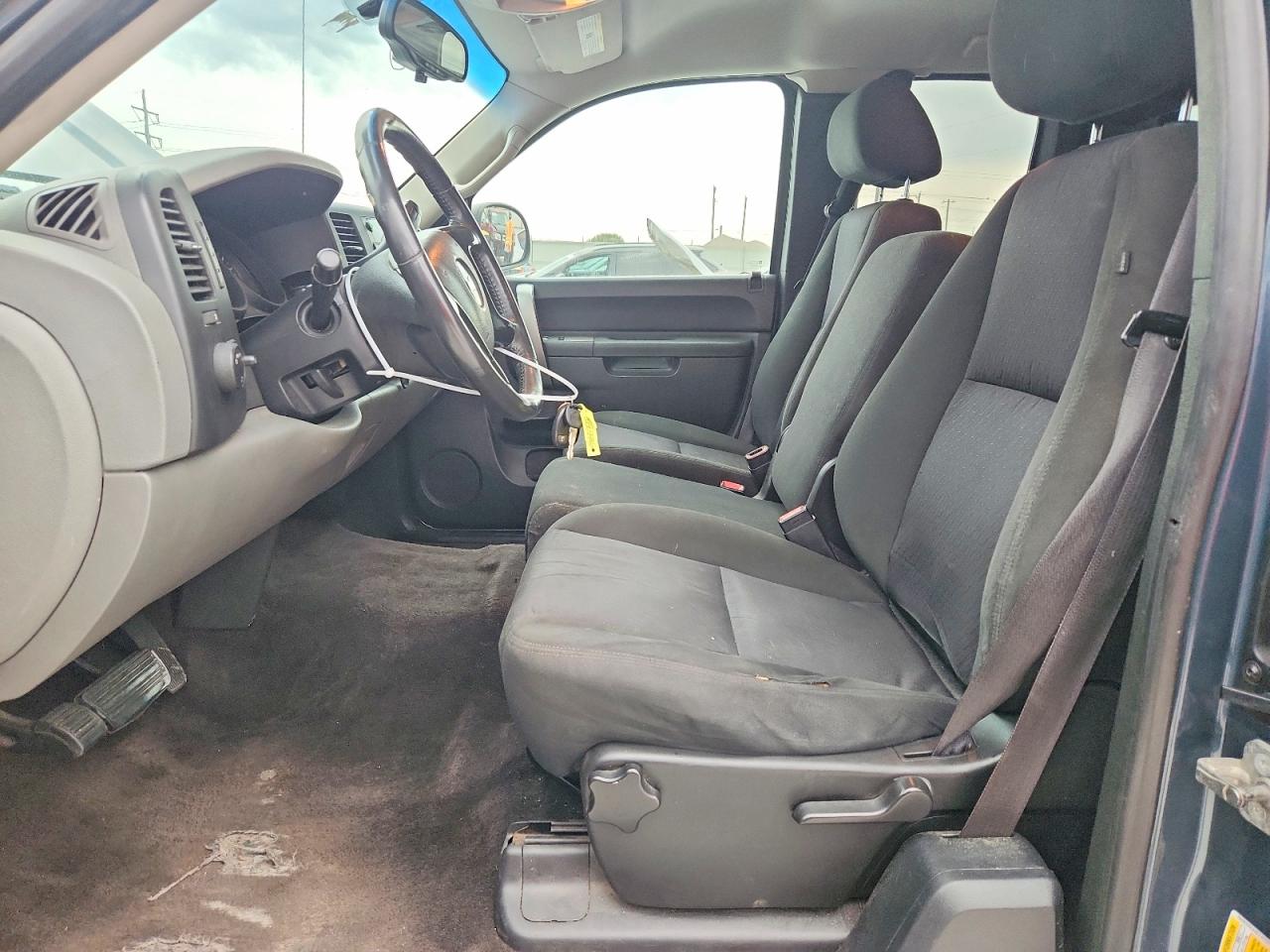 2011 Chevrolet Silverado C1500 Ls Blue vin: 1GCRCREA9BZ455867