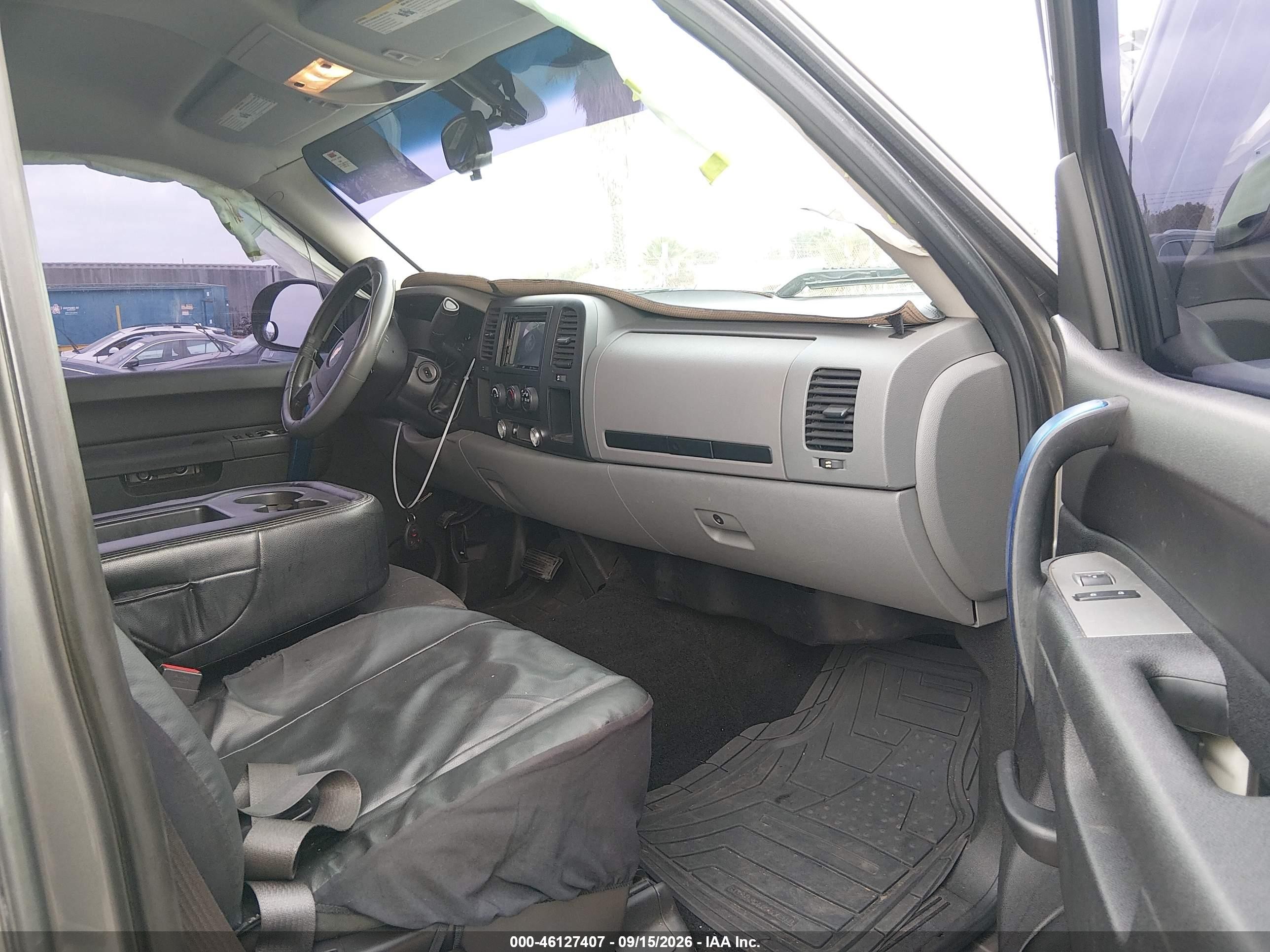 2012 Chevrolet Silverado 1500 Ls Gray vin: 1GCRCREAXCZ284905