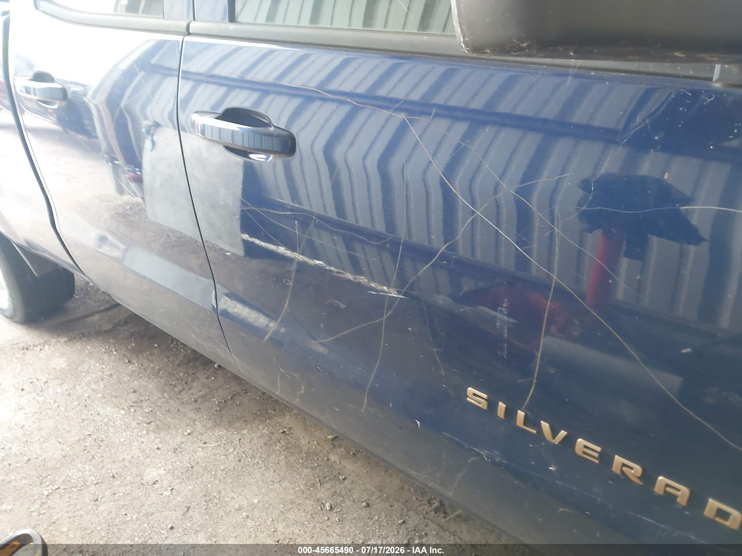 2014 Chevrolet Silverado 1500 Lt Blue vin: 1GCRCREC0EZ118686