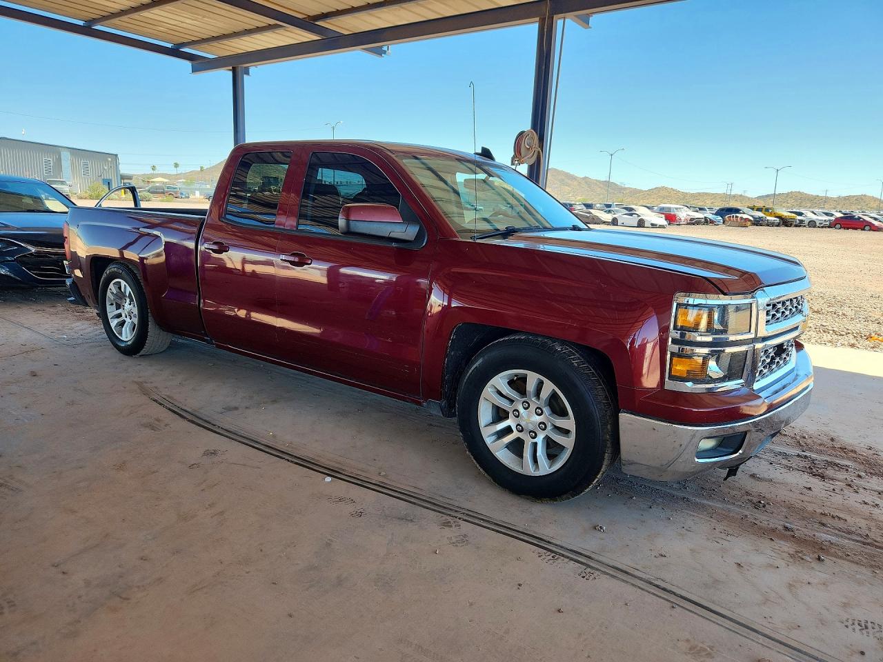 2015 Chevrolet Silverado C1500 Lt Red vin: 1GCRCREC0FZ202007