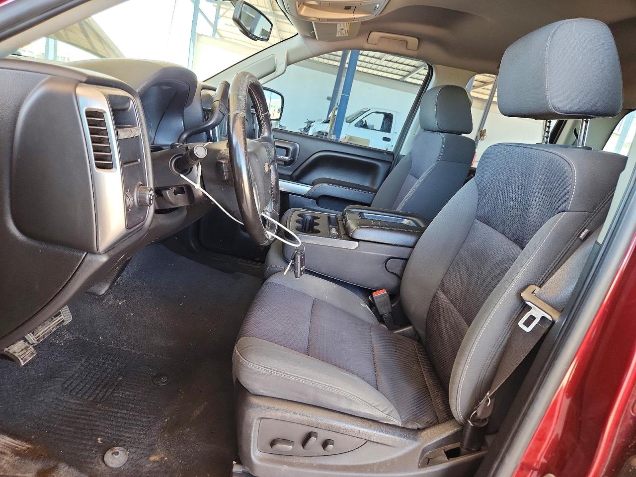 2015 Chevrolet Silverado C1500 Lt Red vin: 1GCRCREC0FZ202007