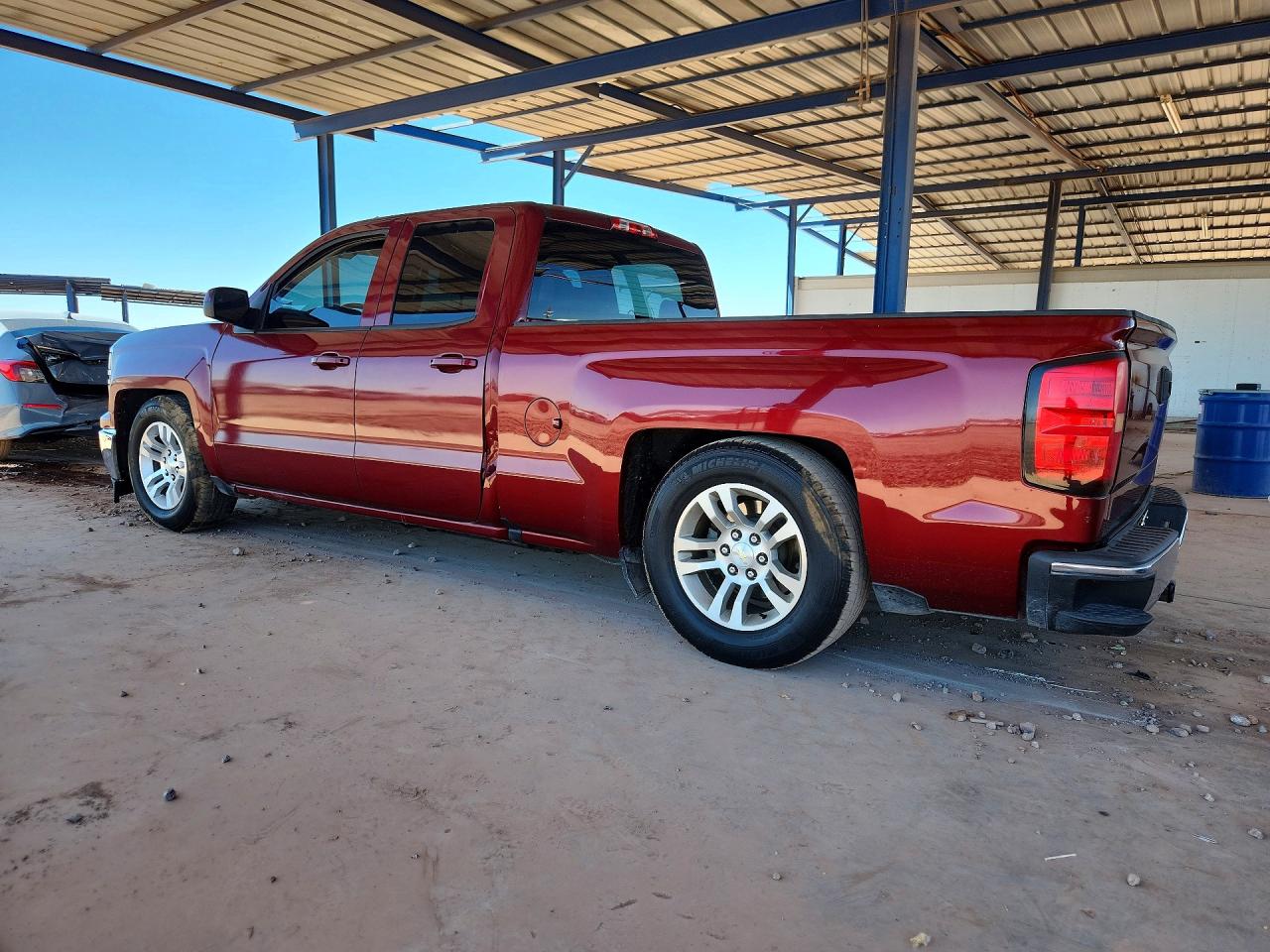 2015 Chevrolet Silverado C1500 Lt Red vin: 1GCRCREC0FZ202007