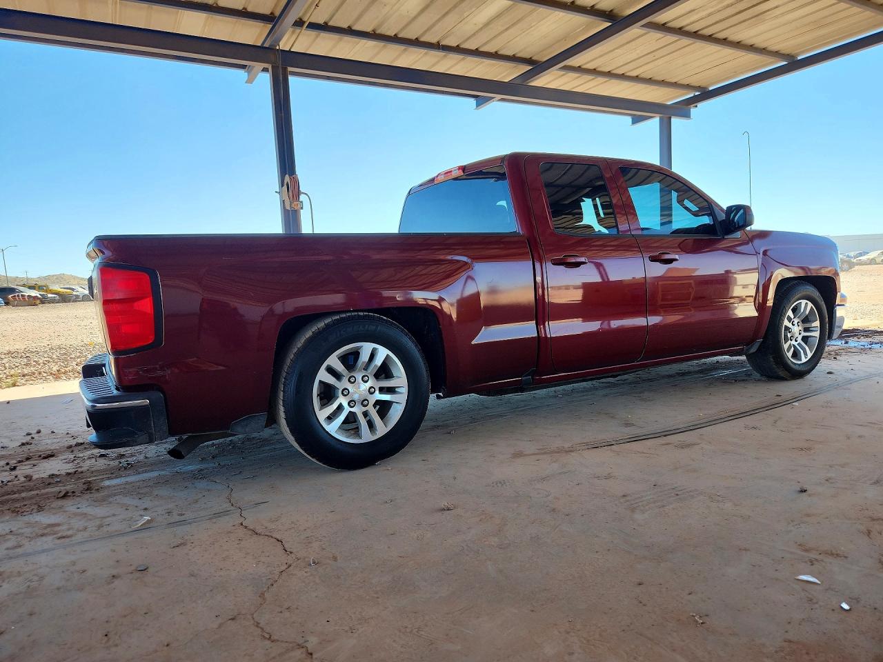 2015 Chevrolet Silverado C1500 Lt Red vin: 1GCRCREC0FZ202007
