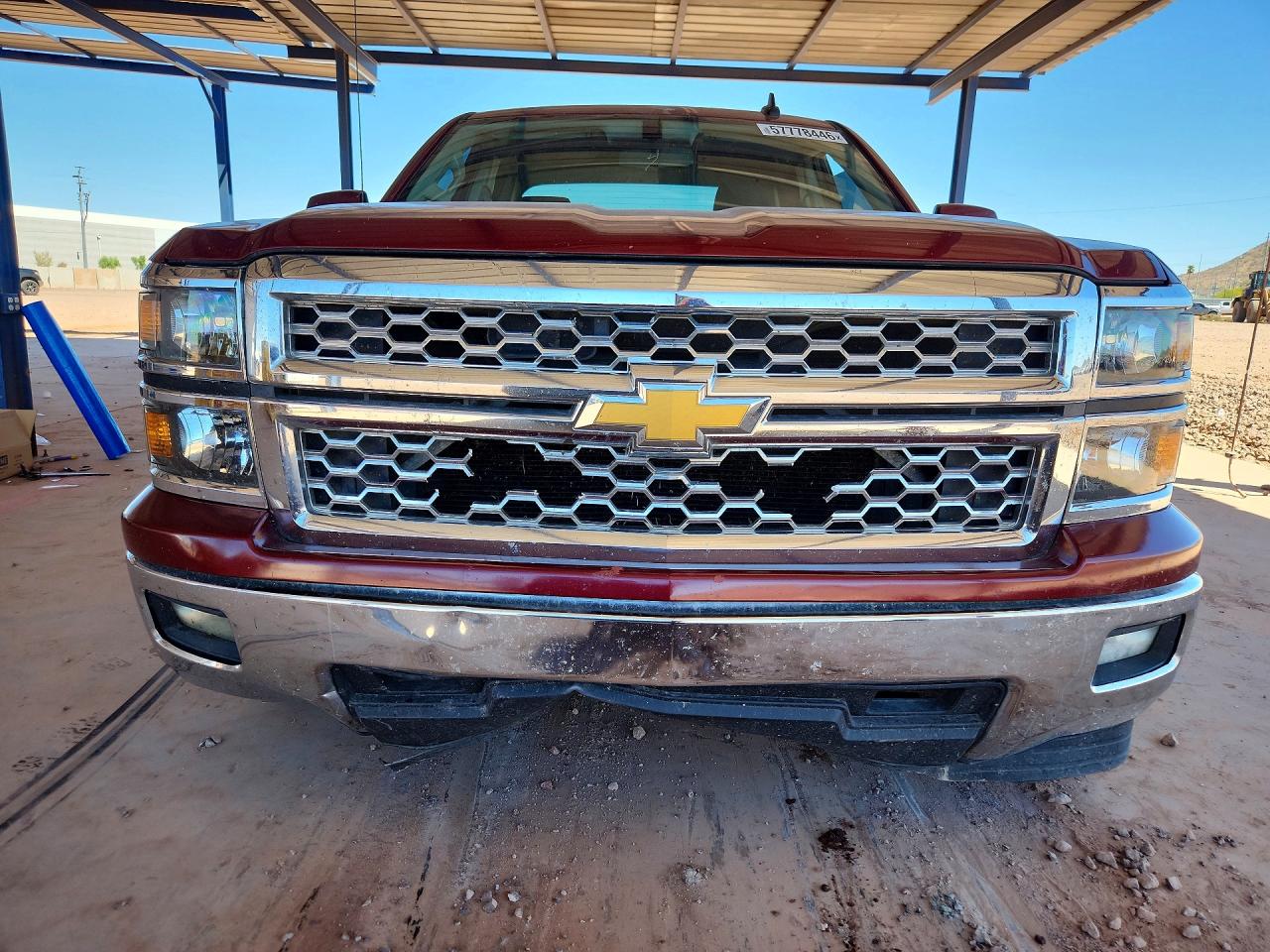 2015 Chevrolet Silverado C1500 Lt Red vin: 1GCRCREC0FZ202007