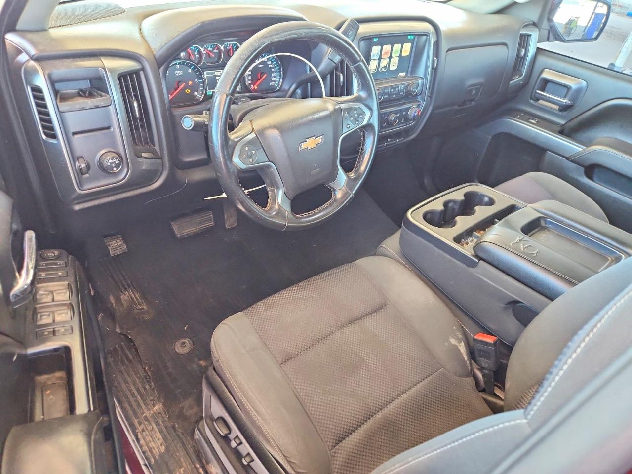 2015 Chevrolet Silverado C1500 Lt Red vin: 1GCRCREC0FZ202007