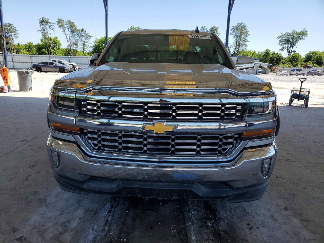 2017 Chevrolet Silverado C1500 Lt Silver vin: 1GCRCREC0HZ258788