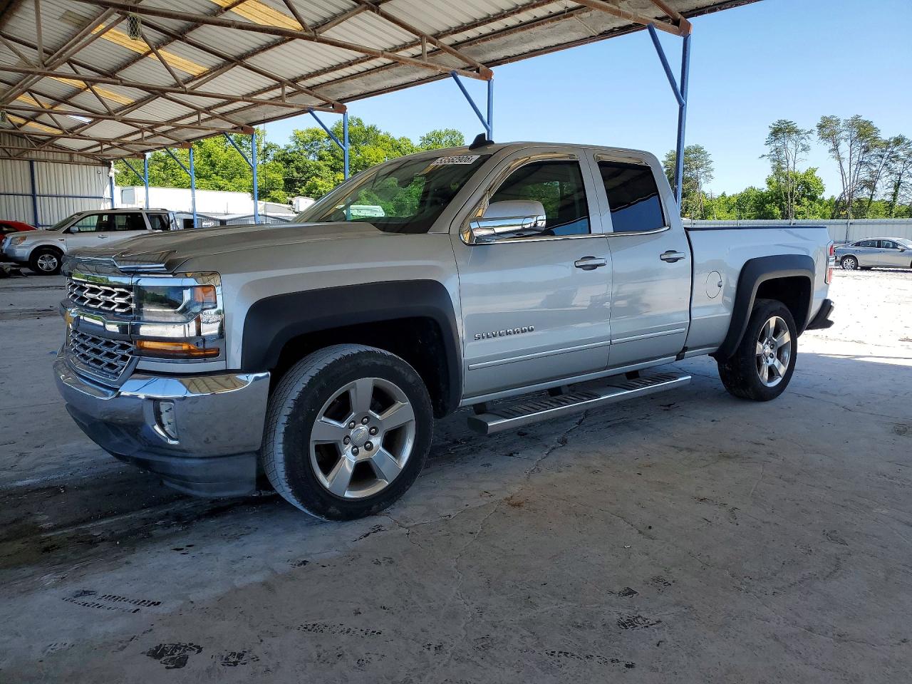 2017 Chevrolet Silverado C1500 Lt Silver vin: 1GCRCREC0HZ258788