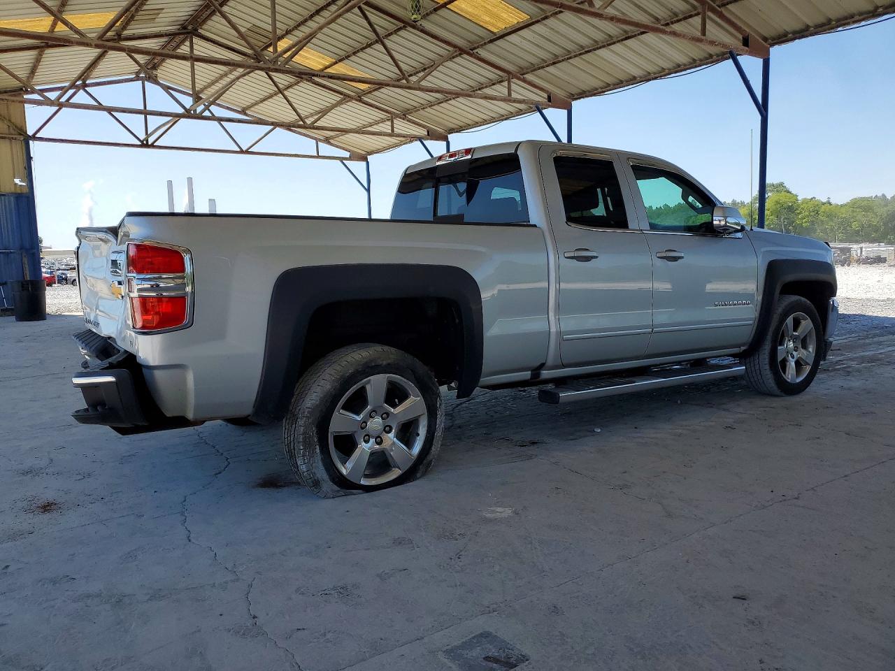 2017 Chevrolet Silverado C1500 Lt Silver vin: 1GCRCREC0HZ258788