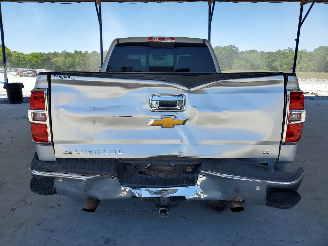 2017 Chevrolet Silverado C1500 Lt Silver vin: 1GCRCREC0HZ258788