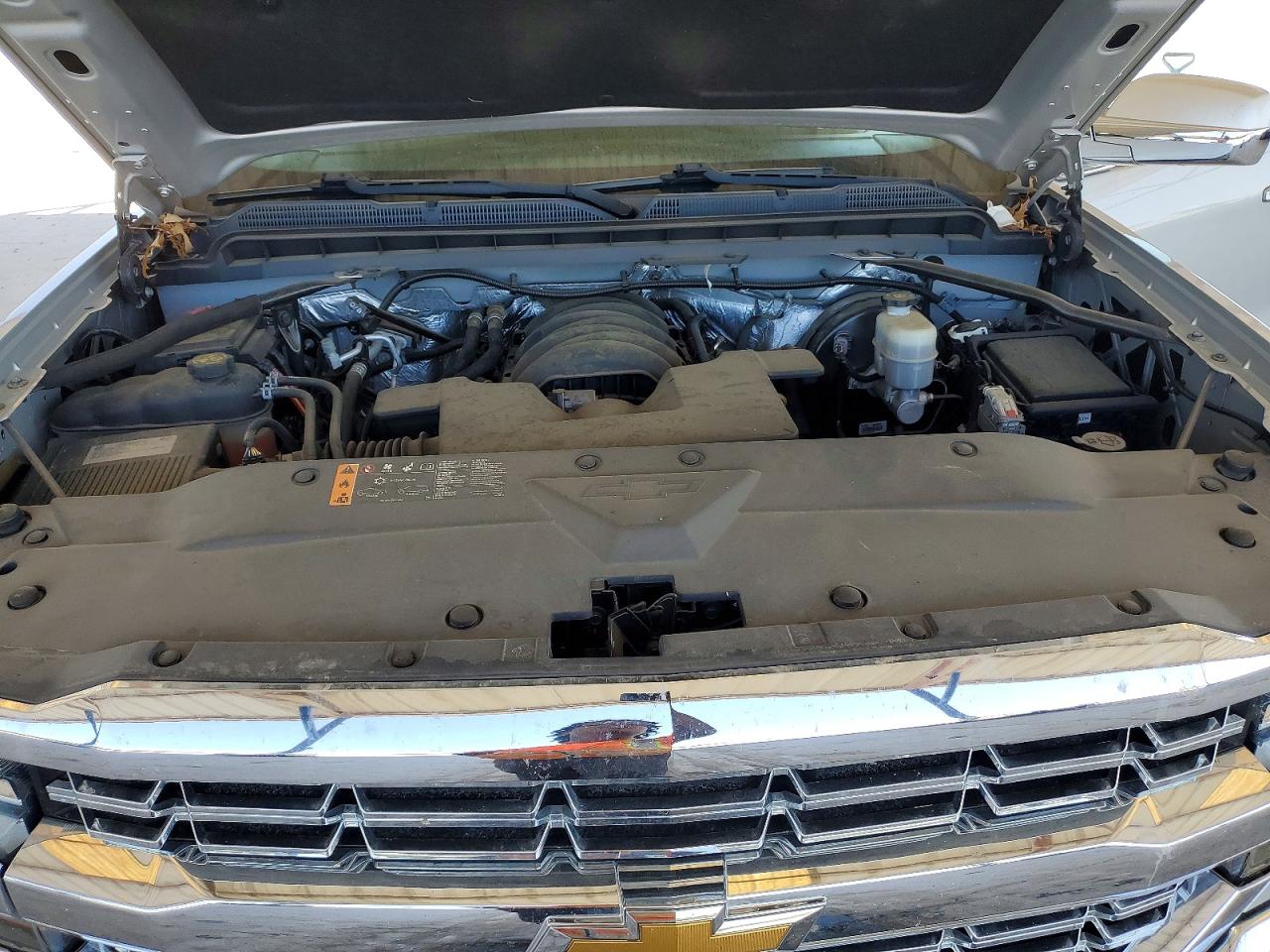 2017 Chevrolet Silverado C1500 Lt Silver vin: 1GCRCREC0HZ258788